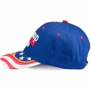 Baseball Caps Donald Trump 2020 Hat Keep America Great Embroidered MAGA USA Adjustable Baseball Cap - F-2-blue - CK18X6ZTQMT ...