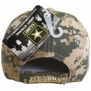 Baseball Caps U.S. Military Army Cap Officially Licensed Sealed - Camouflage - CZ11XUUXDFX $30.32
