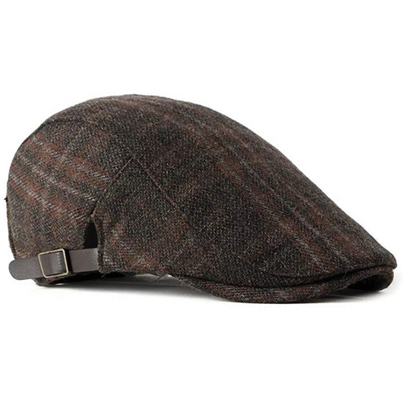 Men's Cotton Flat Ivy Gatsby Newsboy Driving Hat Cap - New Style-k ...