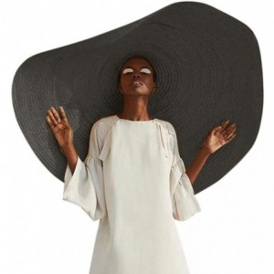 Sun Hats MEANIT Womens Oversized Foldable Packable - C618TQD0NY5 $78.10