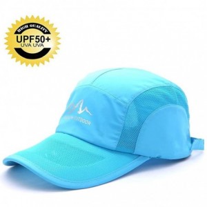 Baseball Caps Quick Dry Outdoor Sun Hat for Fishing Hiking Safari Travel UPF 50+ Breathable Packable Mesh Baseball Cap - C518...