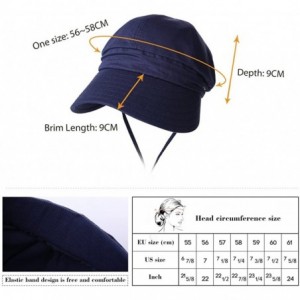 Sun Hats Summer Bill Flap Cap UPF 50+ Cotton Sun Hat with Neck Cover Cord for Women - 99048_beige - CB18D4N0T0T $33.88