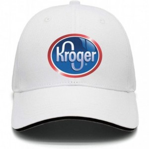 Baseball Caps Adjustable Unisex Kroger-Supermarket-Logo- Cap Soft Visor Hats - CF18QN5T48U $37.06