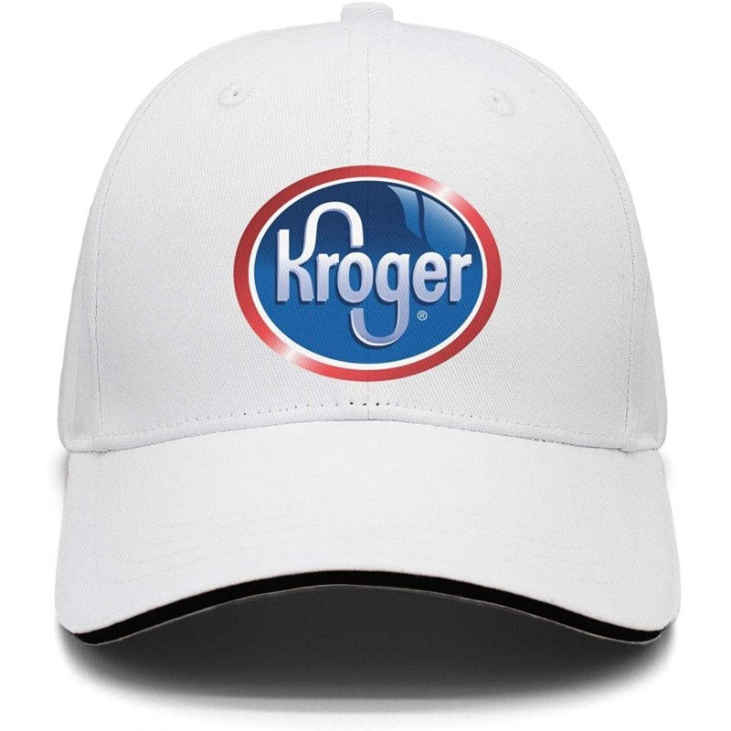 Baseball Caps Adjustable Unisex Kroger-Supermarket-Logo- Cap Soft Visor Hats - CF18QN5T48U $34.75