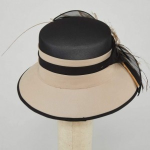 Bucket Hats Women's Sun Hats Lady Chiffon Church Summer Hats Vacation Beach Kentucky Hats Derby Hats - CW18AHG9YGS $93.06