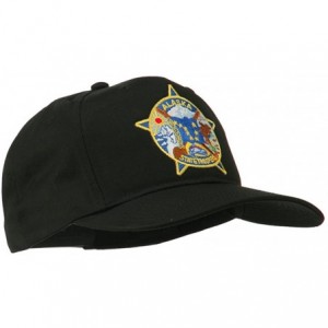 Baseball Caps Alaska State Troopers Patch Cap - Black - CU11RNPBM1N $47.99