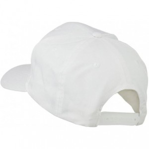 Baseball Caps NASA Logo Embroidered Patched High Profile Cap - White - CX11MJ3TIS3 $42.67