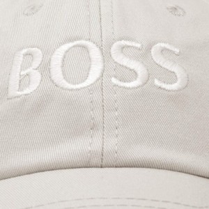 Baseball Caps BOSS Baseball Cap Dad Hat Mens Womens Adjustable - Beige - CZ18M9MKESS $25.52