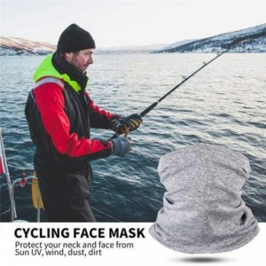 Balaclavas 2PCS Bandana Face Mask with 10PCS Safety Filters Neck Gaiter Balaclava Mouth Cover for Women Men - Pattern 2 - CM1...