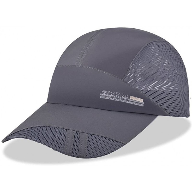 Sun Hats Ultra Cool Summer Breathing Mesh Weight-Light Baseball Cap - 26 Deepgrey - CF185QEE6W3 $10.80