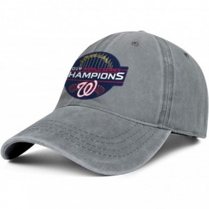 Baseball Caps Mens Womens Baseball Cap Printed Cowboy Hat Outdoor Caps Denim - Grey-21 - CG18AW949WD $20.33