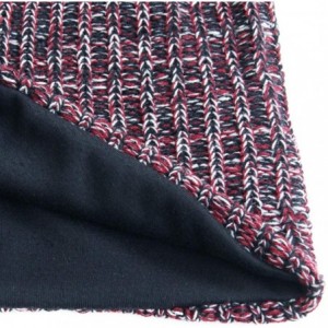 Skullies & Beanies Unisex Adult Winter Warm Slouch Beanie Long Baggy Skull Cap Stretchy Knit Hat Oversized - Claret - CS1291B...