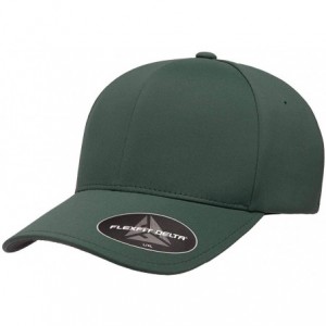 Baseball Caps Flexfit Delta 180 Ballcap - Seamless- Lightweight- Water Resistant Cap w/Hat Liner - Spruce - CV196NO6MIZ $39.52