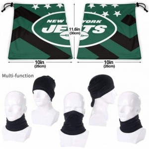 Balaclavas Washington Redskins Multi Functional Face Clothing Neck Gaiter Scarves Balaclava - New York Jets - CW1988YQIR3 $46.66