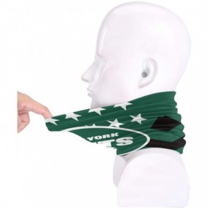Balaclavas Washington Redskins Multi Functional Face Clothing Neck Gaiter Scarves Balaclava - New York Jets - CW1988YQIR3 $46.66