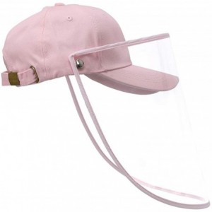 Baseball Caps Baseball Hat- Bucket Hat Men & Women- Fashion Sun Hat UV-Proof - M-black+pink - CB198UL8EI3 $51.46