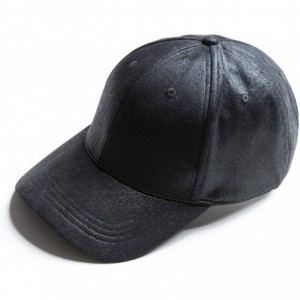Baseball Caps Summer Women Baseball Cap UPF Protection Trucker Sun Hat Adjustable - Black - C018QZ4I0OY $19.68