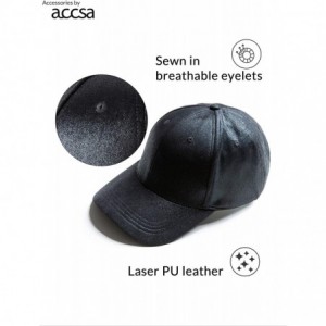 Baseball Caps Summer Women Baseball Cap UPF Protection Trucker Sun Hat Adjustable - Black - C018QZ4I0OY $20.91