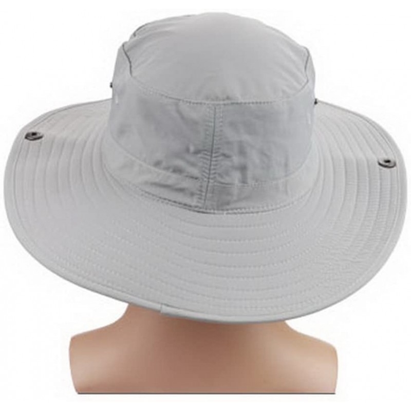 Outdoor Polyester Fishing Cap Cowboy Hat & Elastic Sweatband - Az-light ...