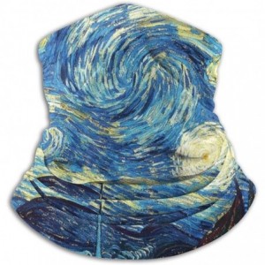 Balaclavas Neck Gaiter Headwear Face Sun Mask Magic Scarf Bandana Balaclava - Van Gogh Night Oil Painting - C4197SDQSC8 $15.71