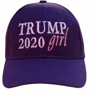 Baseball Caps Trump 45 Hat - Trump Cap - Usa-made Structured Purple Trump Girl 2020 - CA18YKSIZD4 $24.38