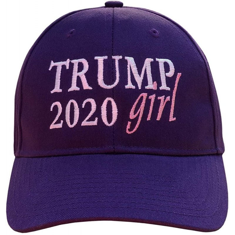 Baseball Caps Trump 45 Hat - Trump Cap - Usa-made Structured Purple Trump Girl 2020 - CA18YKSIZD4 $44.22