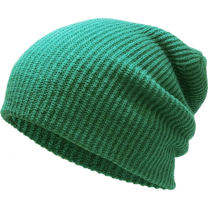 Skullies & Beanies Comfortable Soft Slouchy Beanie Collection Winter Ski Baggy Hat Unisex Various Styles - CF1898I036X $21.23