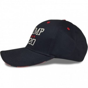 Baseball Caps 2020 Trump Stars '45' President Hat Embroidery 100% Cotton Navy/Red Cap Adjustable - CM18699DIWI $34.25