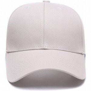 Baseball Caps Custom Embroidered Baseball Hat Personalized Adjustable Cowboy Cap Add Your Text - Beige - CJ18H48QDGE $35.19
