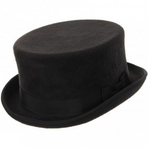 Baseball Caps John Bull Low Steampunk Top Hat in Black - CG18C0HNTNM $33.56