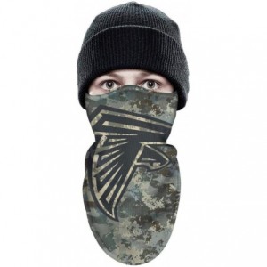 Balaclavas Half Balaclava Fleece Winter Warm Camouflage Camo Winter Face Mask for Mens Womens - White-1 - CL18NX9ZN69 $33.02