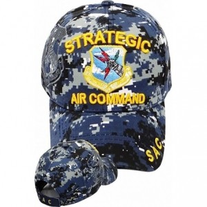 Baseball Caps Strategic Air Command Shadow Mens Cap - Navy Digital Camo - CV1998Y2SE5 $36.10