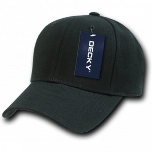 Baseball Caps Fitted Cap - Black - CK118F460QX $32.52