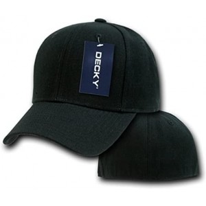 Baseball Caps Fitted Cap - Black - CK118F460QX $13.23
