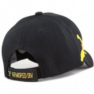 Baseball Caps 1100 Official Licensed Armored Division 3D Baseball One Size Cap - 3rd Armored - CZ185LO2WCR $12.52