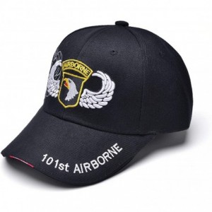 Bucket Hats REINDEAR US Army 101st. Airborne Military Cap Hat - Black - C812M729RQX $23.80