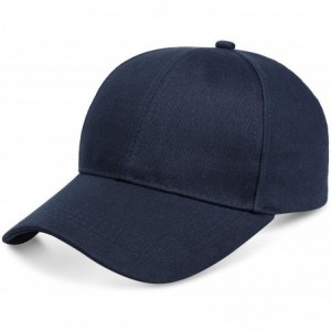 Baseball Caps Classic Polo Baseball Cap Ball Hat Adjustable Fit for Men and Women - Tibetan Blue2 - CV18WC58244 $18.97