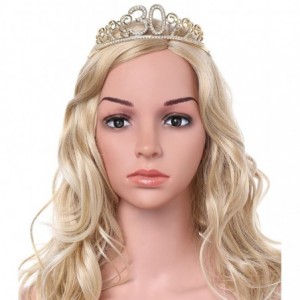 Headbands Birthday Rhinestone Princess Silver 21st - Gold-30th - CW18CYLZC3M $27.56