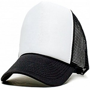 Baseball Caps Men Womens Custom Hat Graphic Fashion Trucker Hats Adjustable Baseball Cap. - Black1 - C518GWO6350 $19.75