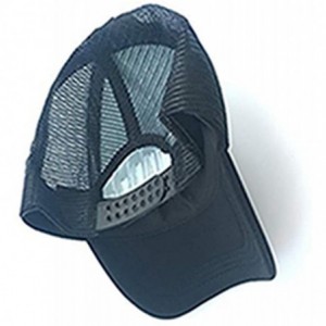 Baseball Caps Men Womens Custom Hat Graphic Fashion Trucker Hats Adjustable Baseball Cap. - Black1 - C518GWO6350 $19.75