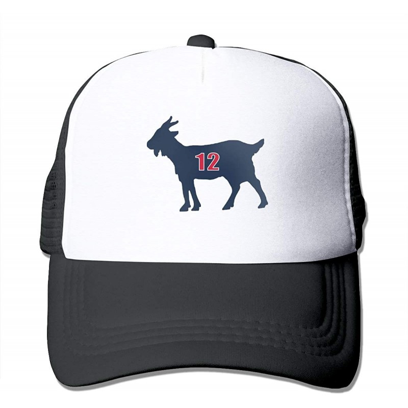 Baseball Caps Adjustable Baseball Cap Blue Navy England Brady Goat Cool Snapback Hats - Black11 - C318Z3YK8OW $27.38