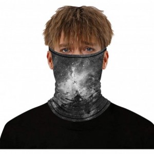 Balaclavas Unisex Bandana Rave Face Mask Multifunction Scarf Anti Dusk Neck Gaiter Face Cover UV Protection - CG199XQWI2Y $31.47