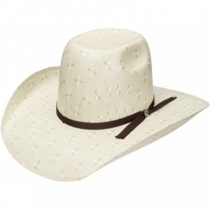 Cowboy Hats Hooey Collection Pecos Straw Cowboy Hat - CG18DXXRT3Z $106.80
