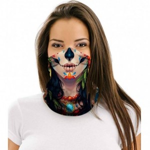 Balaclavas Seamless Rave Bandana Mask Neck Gaiter Tube Face Bandana Scarf for Women Men - 10 - CF197XWZRCE $20.58