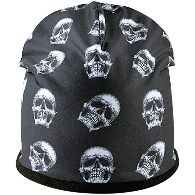 Skullies & Beanies Winter Skull Beanie Men Women Unisex 3D Printed Hip Hop Beanies Hats Cap - Skull2 - C418I7000K0 $17.94