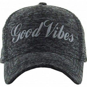 Baseball Caps Good Vibes ONLY Cool Vintage Design Dad Hat Baseball Cap Polo Style Adjustable - (1.1) Black Good Vibes - C518D...