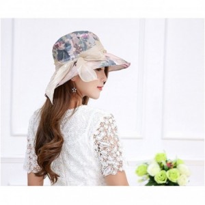 Sun Hats Womens Summer Sunhat with UV Protection Packable Wide Brim Hats - Grey - C718EL9SOWM $27.23