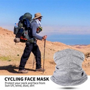 Balaclavas 2PCS Bandana Face Mask with 10PCS Safety Filters Neck Gaiter Balaclava Mouth Cover for Women Men - C8197ANN80R $46.32