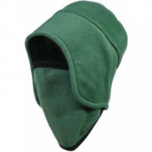 Skullies & Beanies Fleece 2 in 1 Hat/Headwear-Winter Warm Earflap Skull Mask Cap Outdoor Sports Ski Beanie for Men&Women - C5...