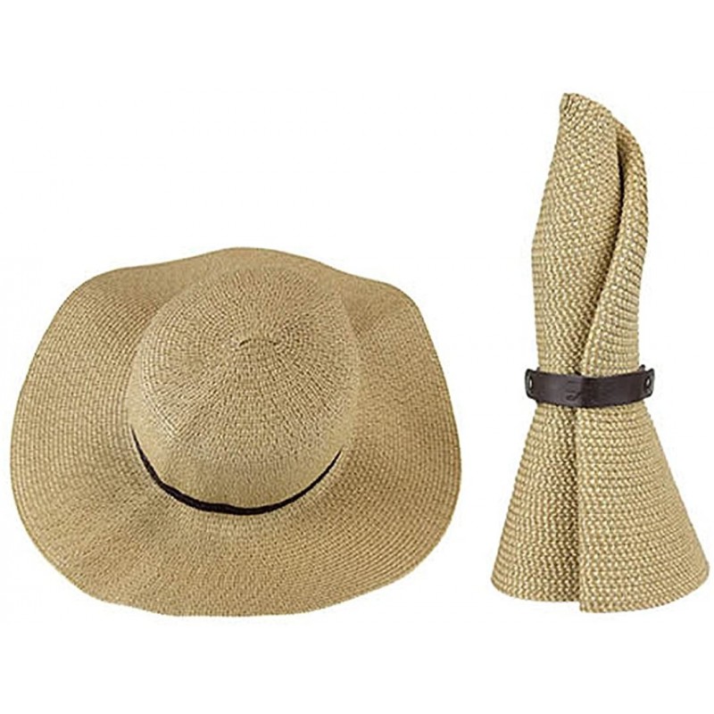 Sun Hats Roll-N-Go Sun Hat - Tan - CB12O9SQ2GR $34.99
